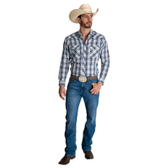 Camisa Vaquera Wrangler Hombre Western Fashion s994