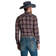 Camisa Vaquera Wrangler Hombre Western Fashion s984