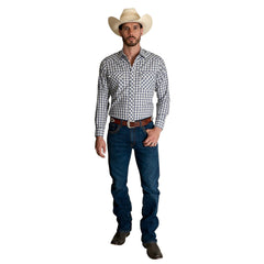 Camisa Vaquera Wrangler Hombre Western Fashion s992