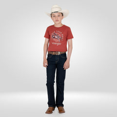 Playera Vaquera Wrangler Slim Fit Niño 224