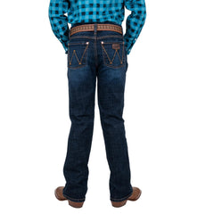 Jeans Vaquero Wrangler Niño Slim Boot Retro s271