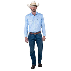 Camisa Vaquera Wrangler Hombre 20X s107