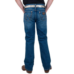Jeans Vaquero Wrangler Niño Slim Boot Retro s281