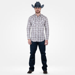 Camisa Vaquera Wrangler Western Fashion Hombre 869