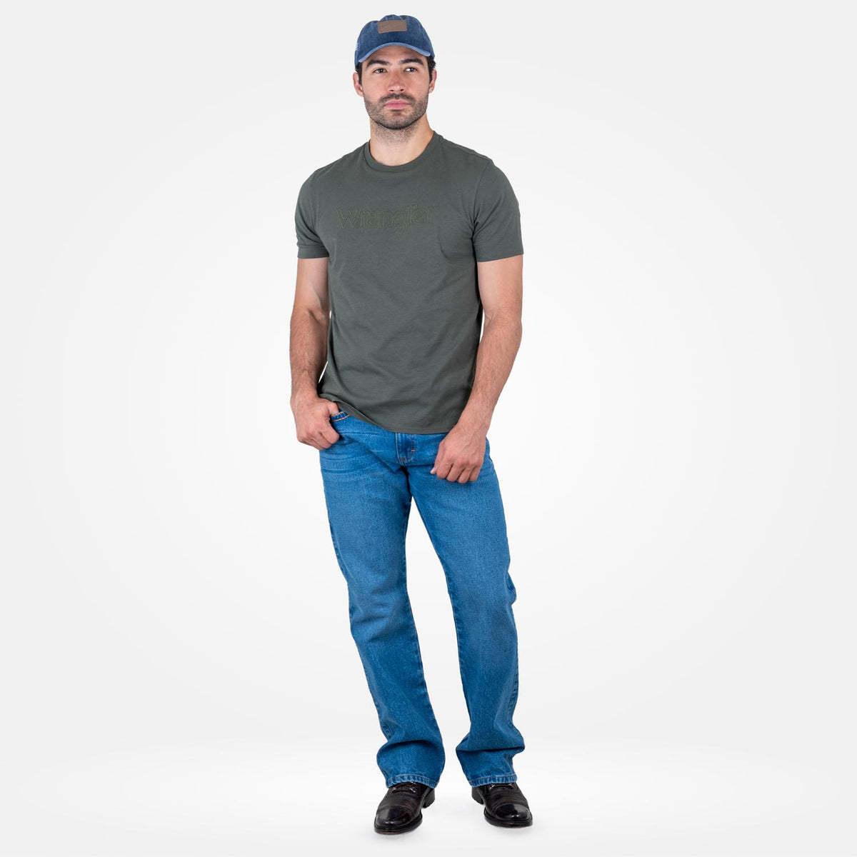 Playera Vaquera Wrangler Slim Fit Hombre 267