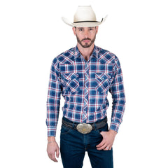 Camisa Vaquera Wrangler Hombre Retro s418