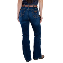 Jeans Vaquero Wrangler Mujer High Rise Flare 749