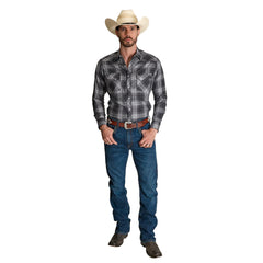 Camisa Vaquera Wrangler Hombre Western Fashion s988