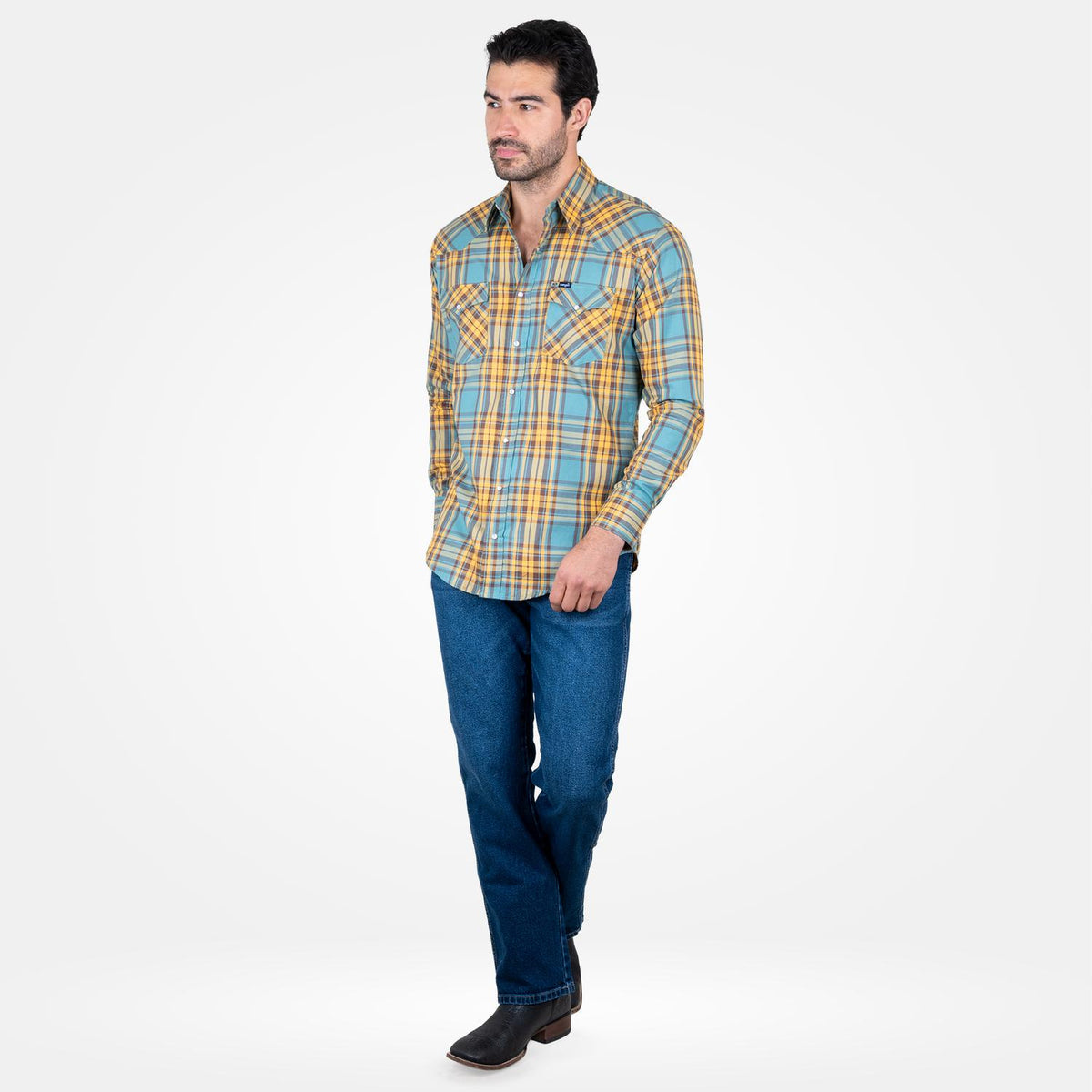 Camisa Vaquera Wrangler Painted Desert Hombre 906