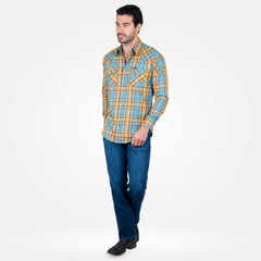 Camisa Vaquera Wrangler Painted Desert Hombre 906
