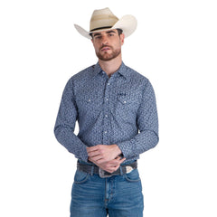 Camisa Vaquera Wrangler Hombre Retro s374
