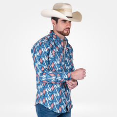 Camisa Vaquera Wrangler Checotah Hombre 897