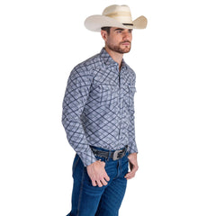 Camisa Vaquera Wrangler Hombre Retro s373