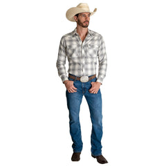 Camisa Vaquera Wrangler Hombre Western Fashion s989