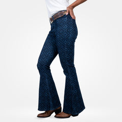 JEANS Vaquero Wrangler Flare Fit Mujer 611