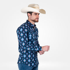 Camisa Vaquera Wrangler Checotah Hombre 969