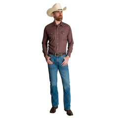 Camisa Vaquera Wrangler Hombre 20X s109