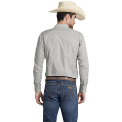 Camisa Vaquera Wrangler Hombre Slim Fit Manga Larga 846