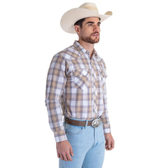 Camisa Vaquera Wrangler Hombre Western Fashion s980
