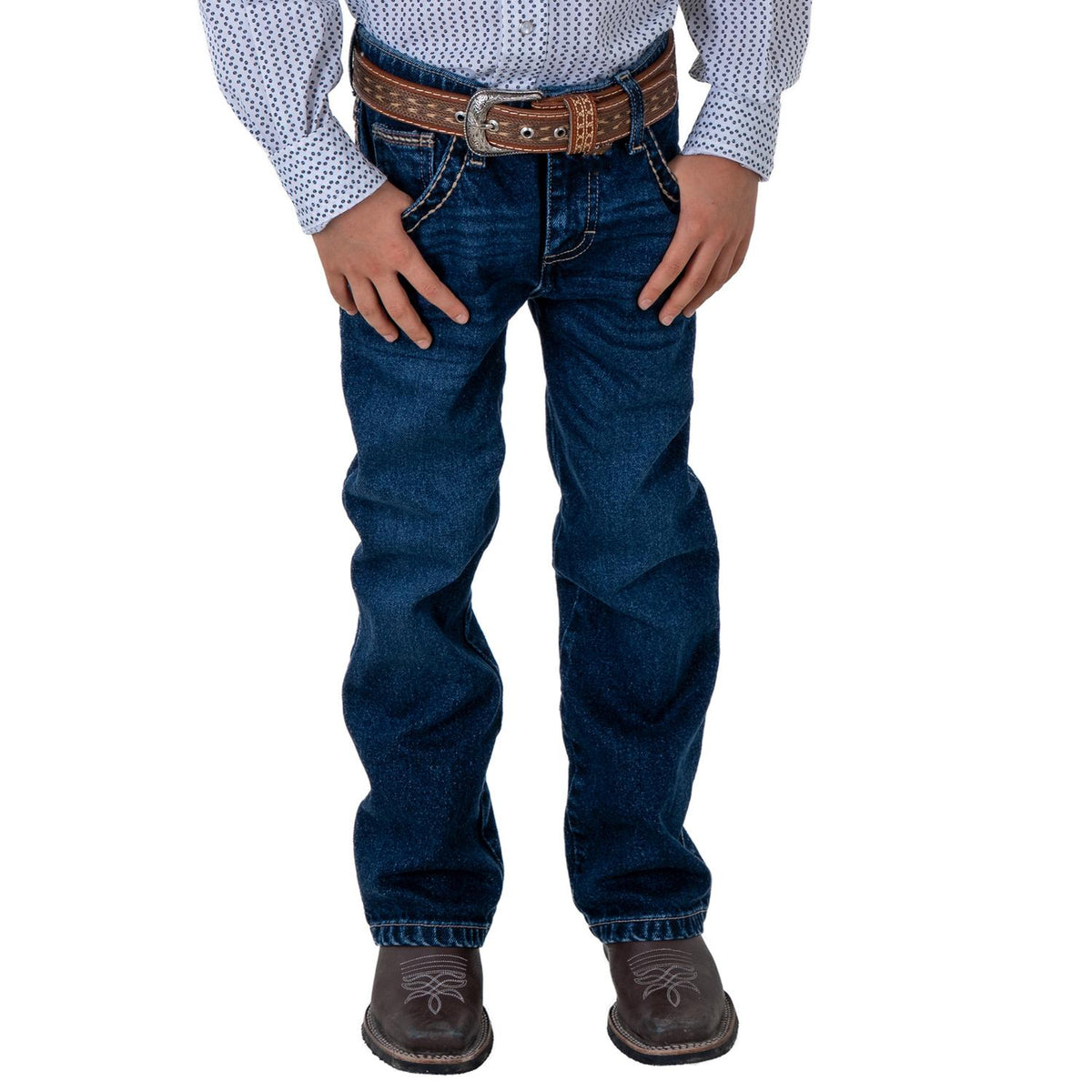 Jeans Vaquero Wrangler Niño Slim Boot 20x s178