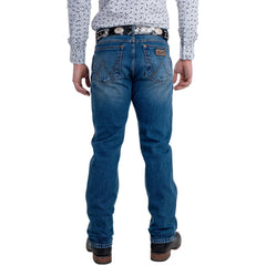 Jeans Vaquero Wrangler Hombre Slim Straight Retro s172