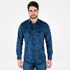 Camisa Vaquera Wrangler Retro Hombre 460