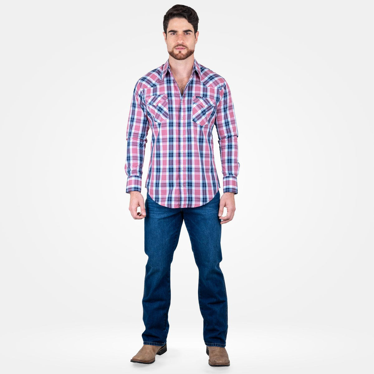 Camisa Vaquera Wrangler Painted Desert Hombre 854