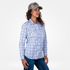 Blusa Vaquera Wrangler Slim Boot Mujer 472