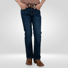 Pantalon Vaquero Wrangler Slim Boot Niño 362