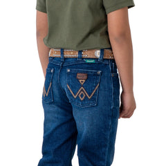 Jeans Vaquero Wrangler Niña Corte Bota 740