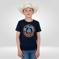 Playera Vaquera Wrangler Slim Fit Niño 269