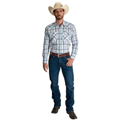 Camisa Vaquera Wrangler Hombre Painted Desert s957
