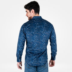 Camisa Vaquera Wrangler Retro Hombre 460