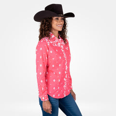 Blusa Vaquera Wrangler Slim Boot Mujer 434