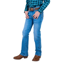 Jeans Vaquero Wrangler Niño Slim Boot 20x s176
