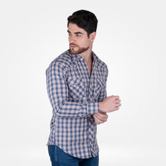 Camisa Vaquera Wrangler Western Fashion Hombre 868