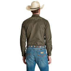 Camisa Vaquera Wrangler Hombre de Logo s921