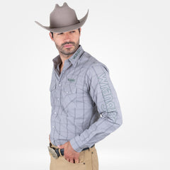 Camisa Vaquera Wrangler Slim Boot Hombre 937