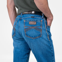 Jeans Vaquero Wrangler Slim Boot Hombre 360