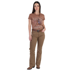Jeans Vaquero Wrangler Mujer Flare s750