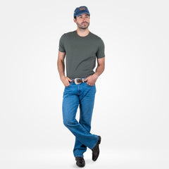 Jeans Vaquero Wrangler Slim Boot Hombre 360