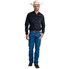 Jeans Vaquero Wrangler Hombre Slim Boot Retro s270