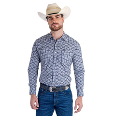 Camisa Vaquera Wrangler Hombre Retro s373