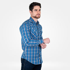 Camisa Vaquera Wrangler Western Fashion Hombre 874