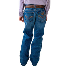 Jeans Vaquero Wrangler Niño Slim Boot 20x s276