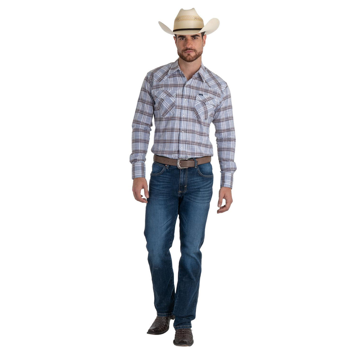 Camisa Vaquera Wrangler Hombre Painted Desert s248
