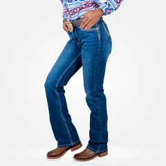 JEANS Vaquero Wrangler High Rise Mujer 607