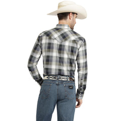 Camisa Vaquera Wrangler Hombre Regular Fit Manga Larga 788