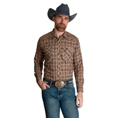 Camisa Vaquera Wrangler Hombre Western Fashion s987