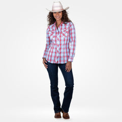 Blusa Vaquera Wrangler Slim Boot Mujer 468